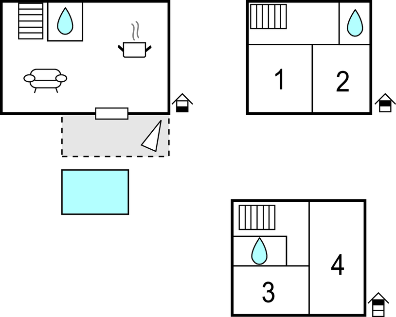 Ferienhaus - Peljesac-Kuciste , Kroatien - CDP545 