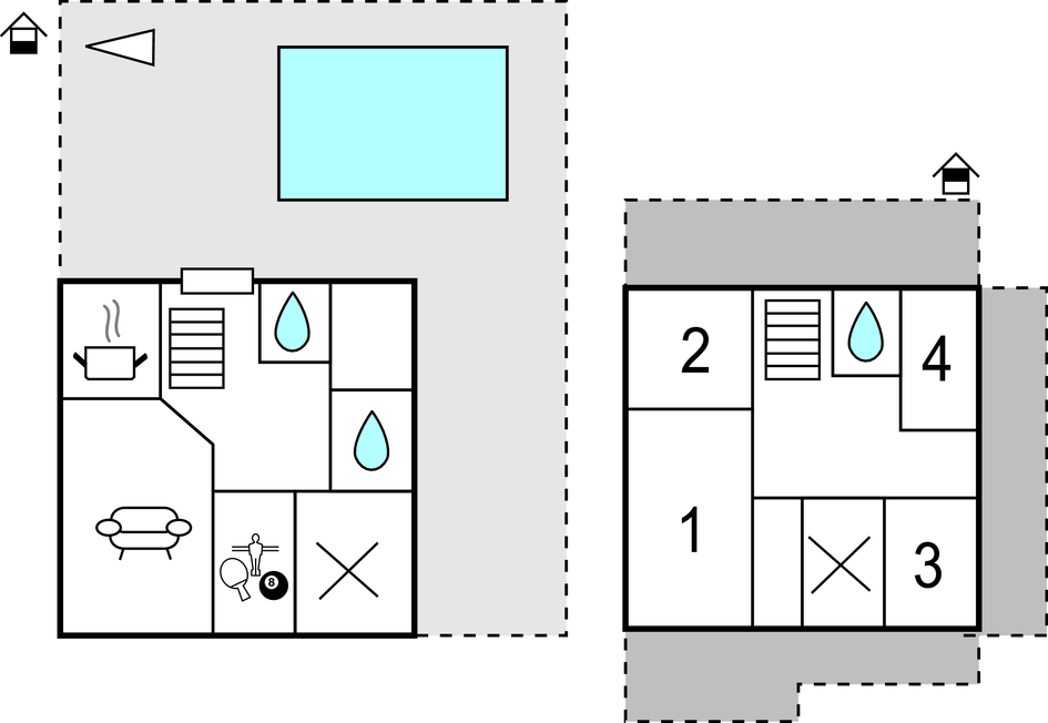 Feriehuse - Peljesac-Broce , Kroatien - CDP185 