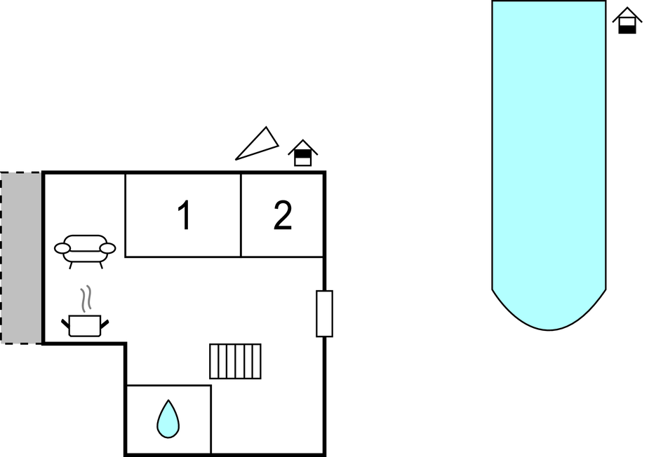 Lejlighed - Peljesac-Orebic , Kroatien - CDP241 