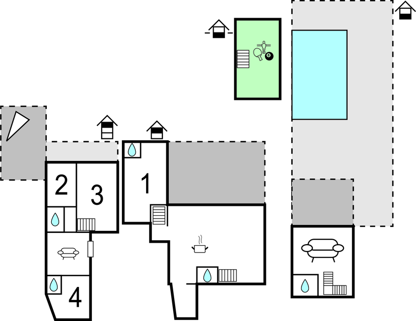 Ferienhaus - Ploce-Kremena , Kroatien - CDR109 