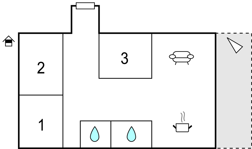 Ferienwohnung - Ploce-Klek , Kroatien - CDR130 