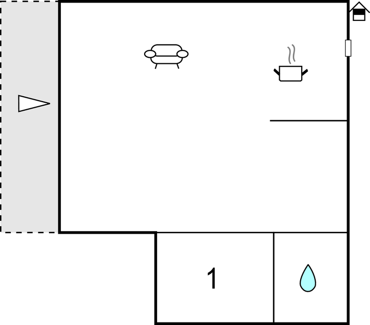 Lejlighed - Ploce-Duboka , Kroatien - CDR353 