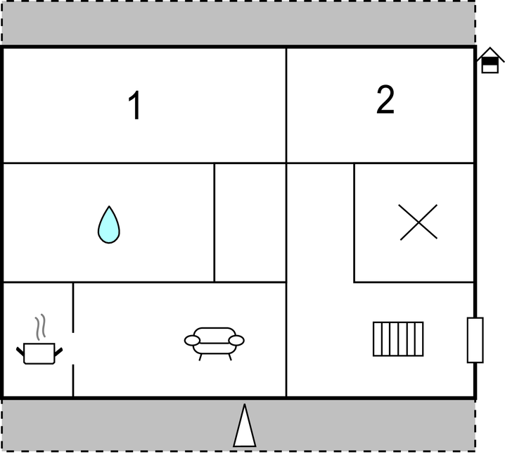 Lejlighed - Ploce-Blace , Kroatien - CDR362 