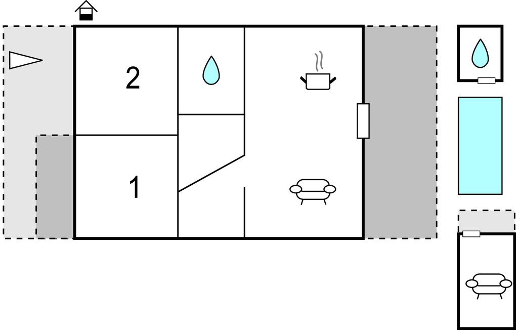 Ferienwohnung - Ploce-Metkovic , Kroatien - CDR425 