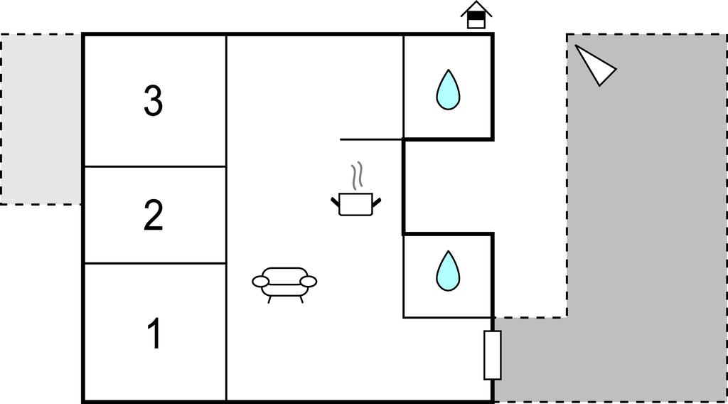 Lejlighed - Ploce , Kroatien - CDR476 