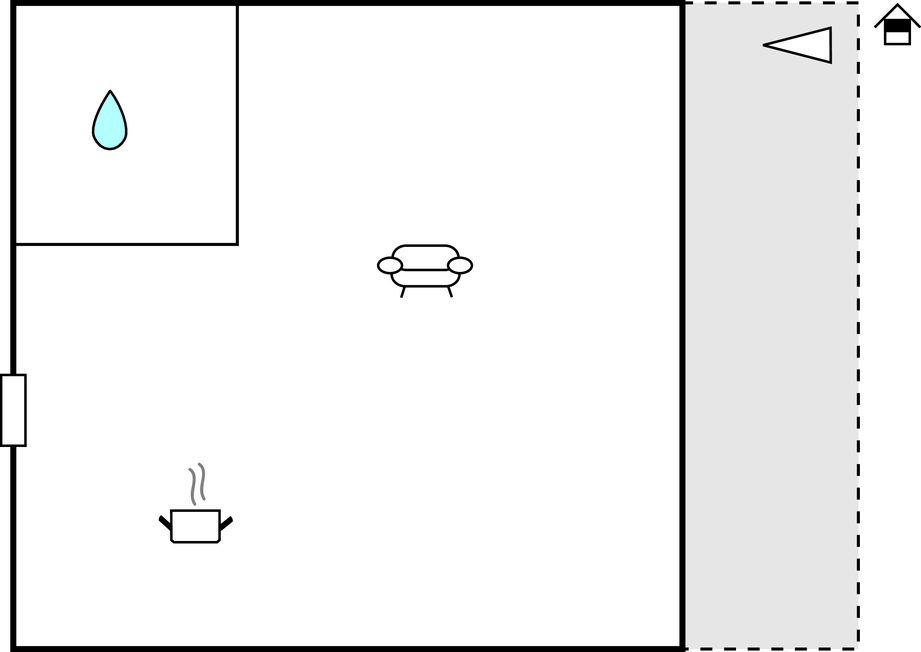Ferienwohnung - Klek , Kroatien - CDR516 