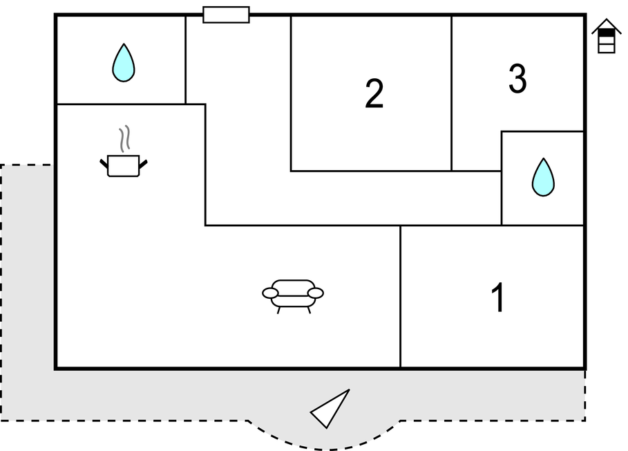 Ferienwohnung - Ploce-Birine , Kroatien - CDR116 