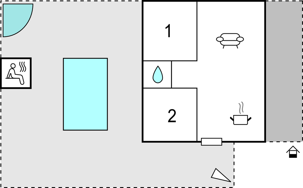 Feriehuse - Ploce-Blace , Kroatien - CDR210 