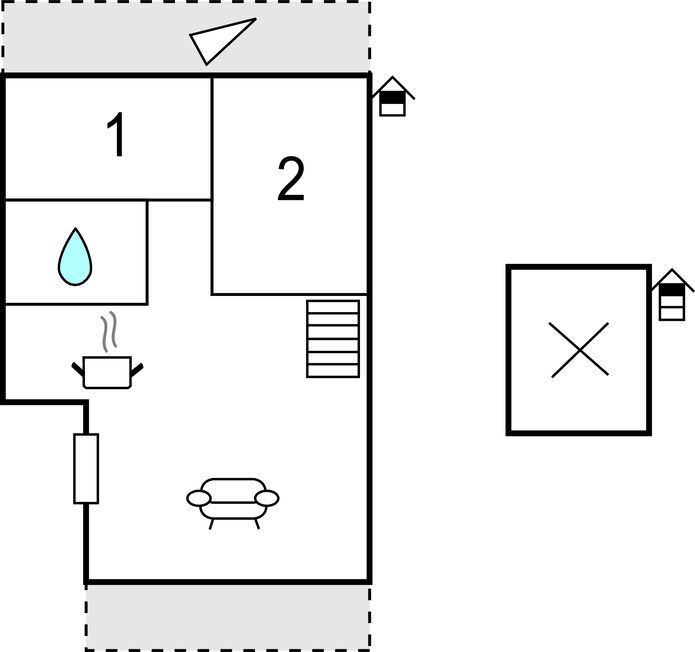 Lejlighed - Ploce-Blace , Kroatien - CDR339 