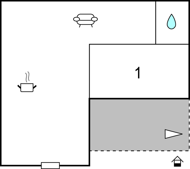 Lejlighed - Ploce Klek , Kroatien - CDR459 
