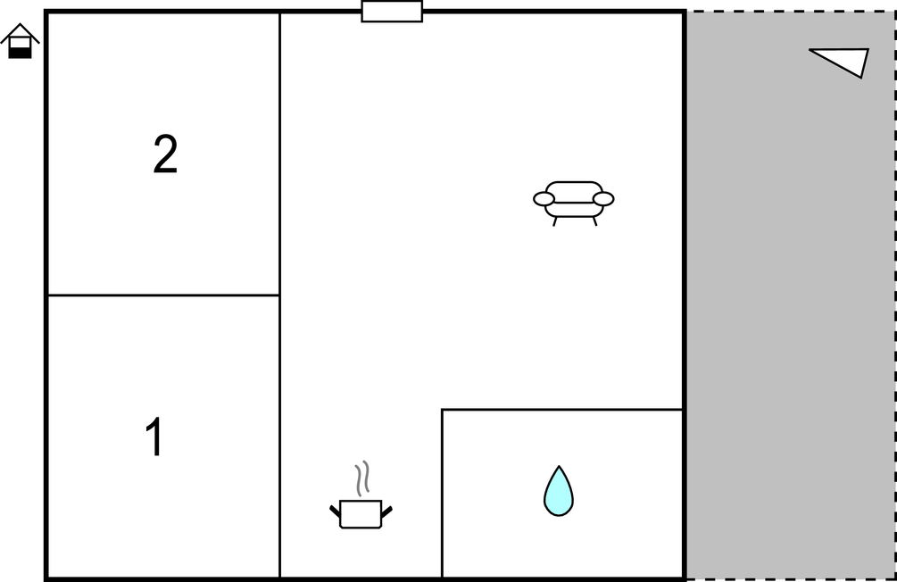 Lejlighed - Ploce-Klek , Kroatien - CDR506 