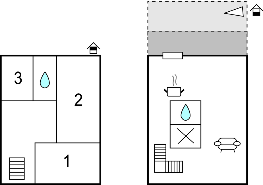 Lejlighed - Klek , Kroatien - CDR518 