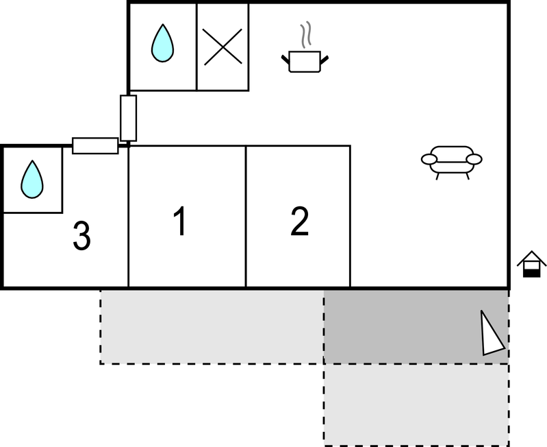 Lejlighed - Ploce-Komarna , Kroatien - CDR526 