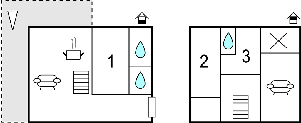 Lejlighed - Ploce-Klek , Kroatien - CDR489 