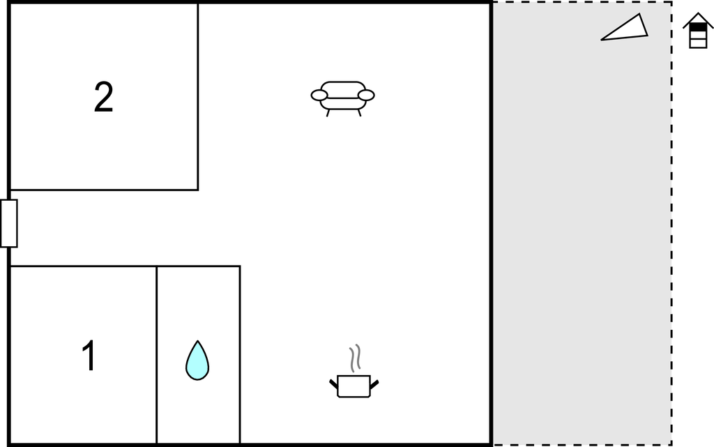 Lejlighed - Ploce-Komarna , Kroatien - CDR493 