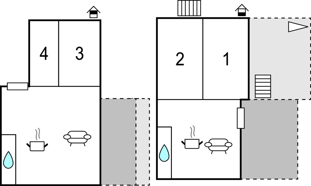 Feriehuse - Korcula-Prigradica , Kroatien - CDS003 