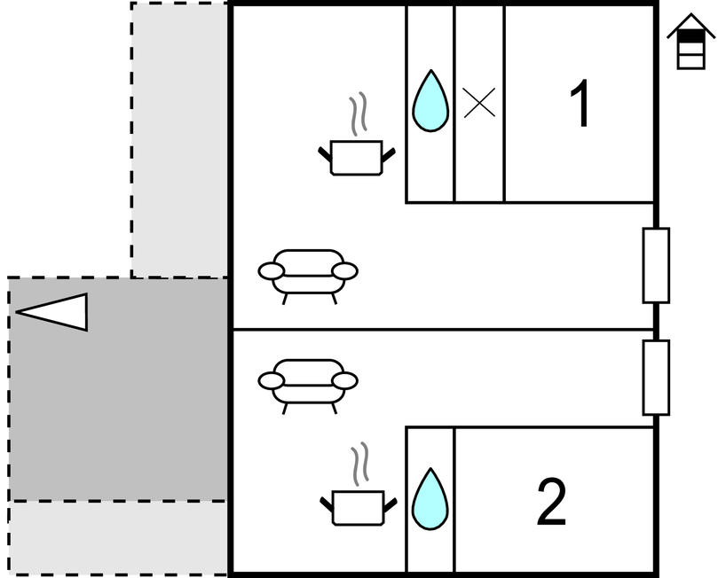 Ferienwohnung - Korcula-Prigradica , Kroatien - CDS610 