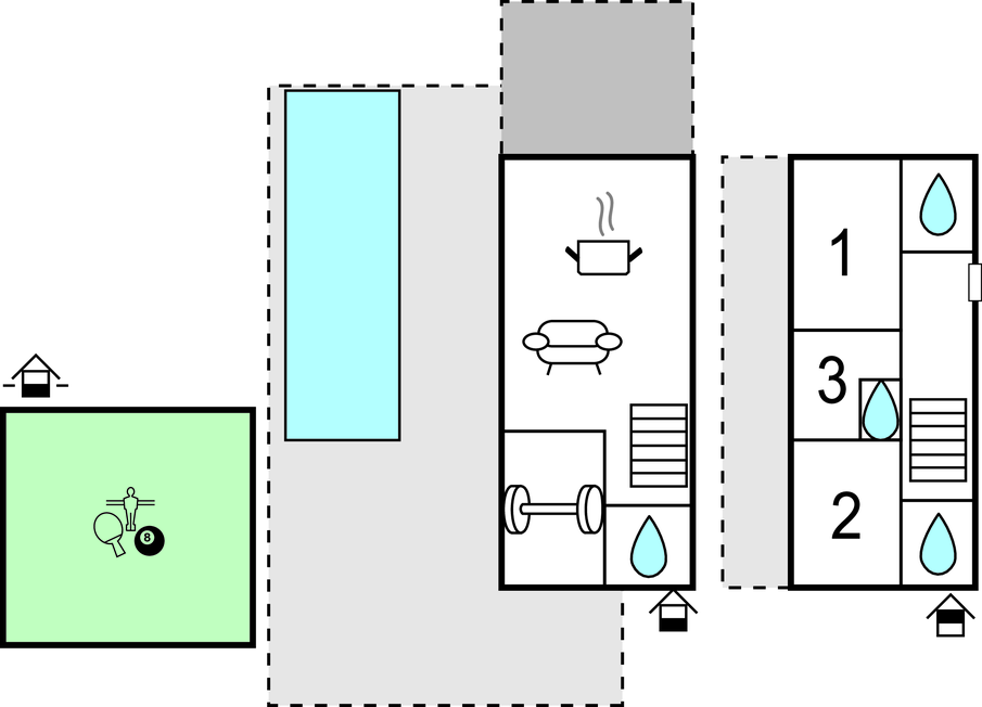 Feriehuse - Korcula-Karbuni , Kroatien - CDS746 