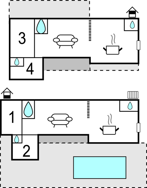 Feriehuse - Korcula-Gradina , Kroatien - CDS811 