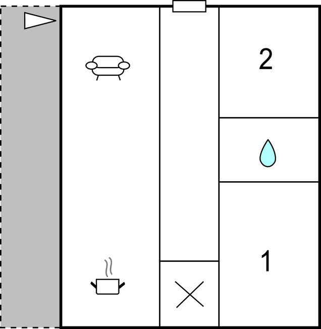 Lejlighed - Korcula-Vela Luka , Kroatien - CDS880 