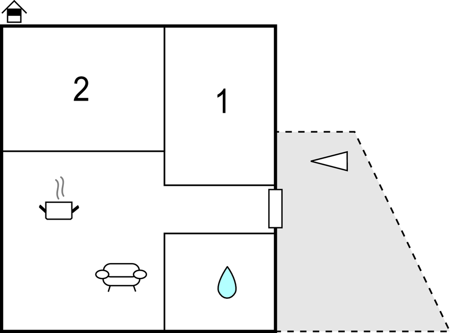 Lejlighed - Korcula-Racisce , Kroatien - CDS471 