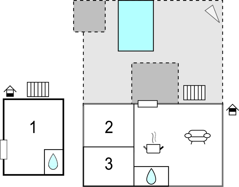 Location de vacances - Korcula-Gradina , Croatie - CDS925 
