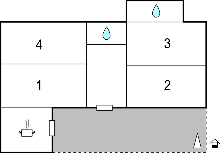 Feriehuse - Korcula-Rasohatica , Kroatien - CDS980 