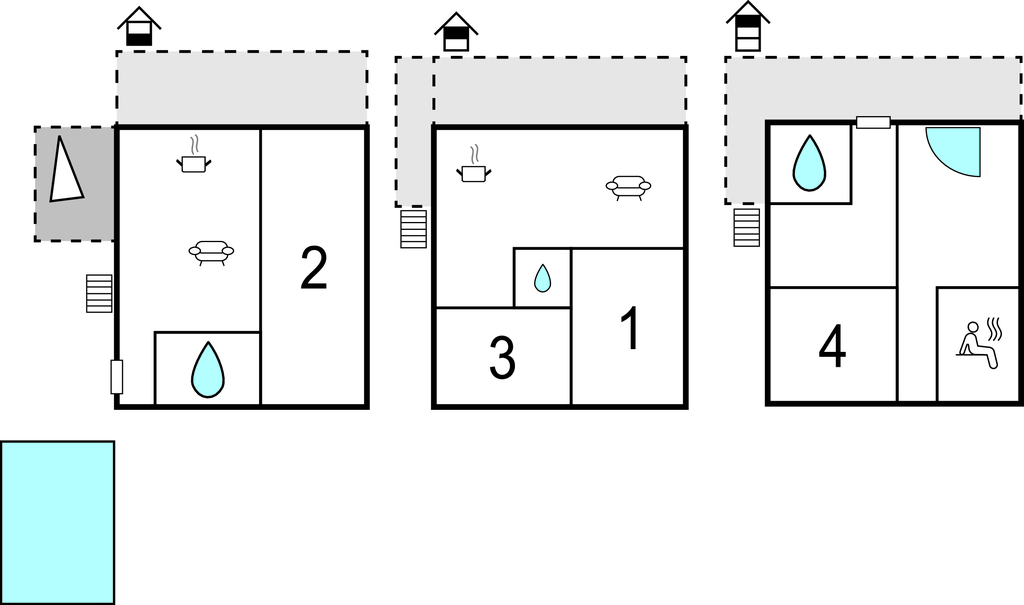 Ferienhaus - Ciovo-Misevac , Kroatien - CDT131 