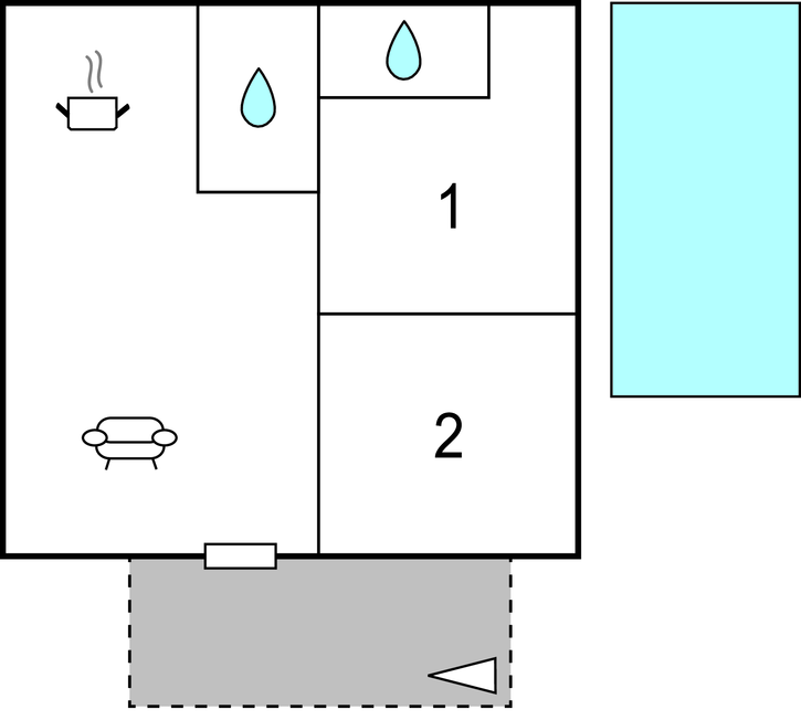 Ferieleilighet - Makarska-Kresevo , Kroatia - CDT598 