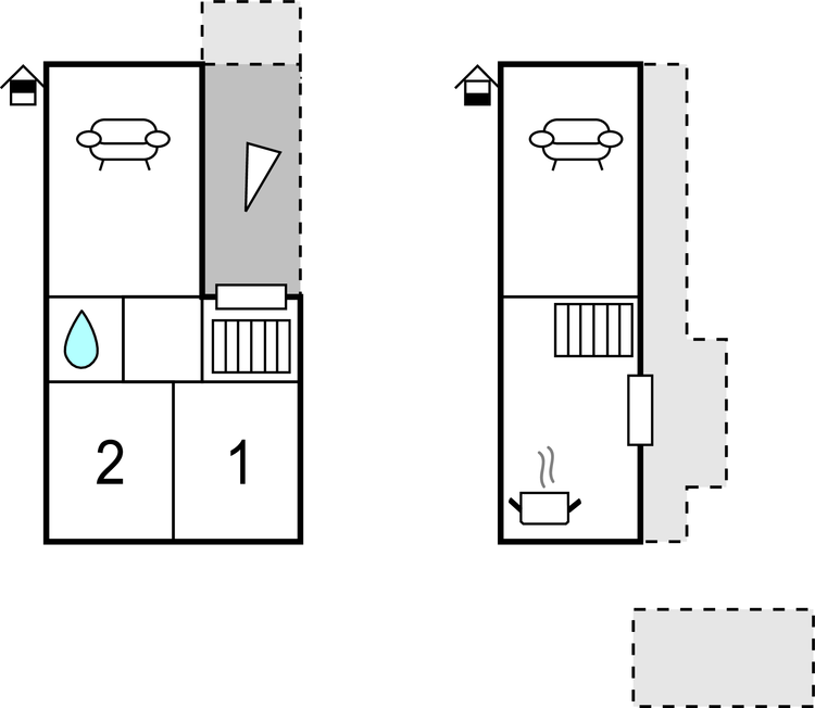 Ferienhaus - Ciovo-Okrug Gornji , Kroatien - CDT665 