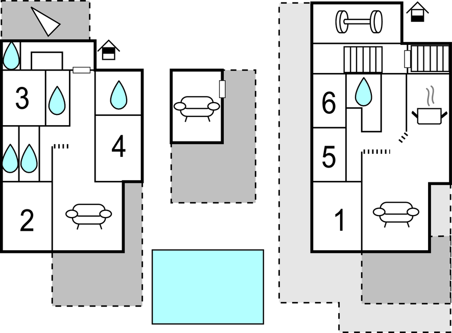 Ferienhaus - Makarska-Gornje Podbablje , Kroatien - CDT888 