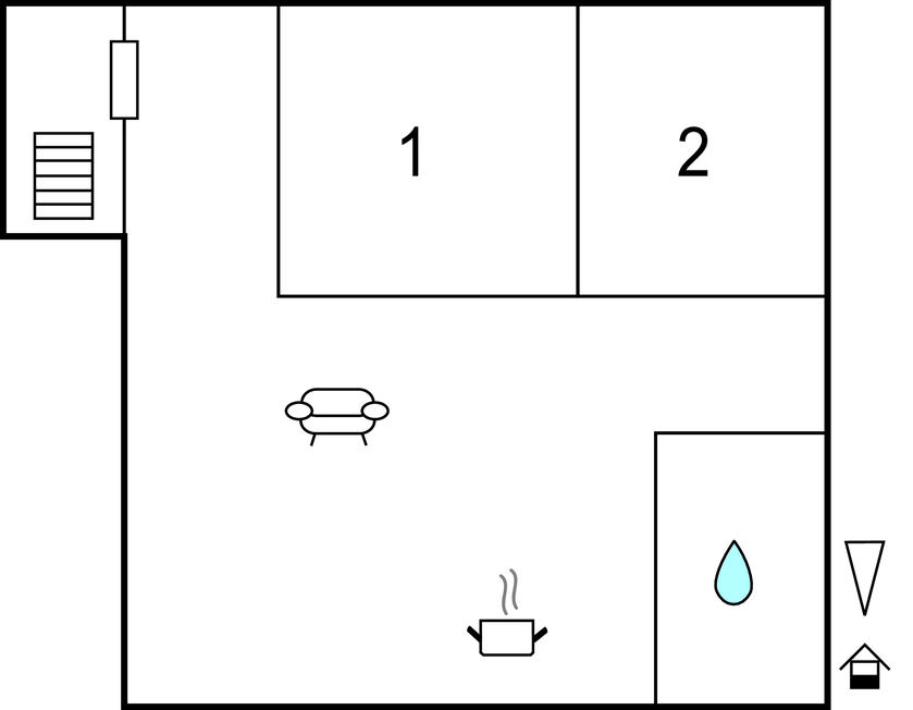 Ferienhaus - Split-Podstrana , Kroatien - CDT924 