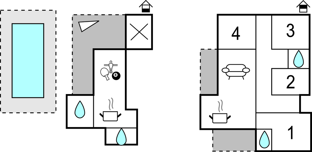 Feriehuse - Omis-Naklice , Kroatien - CDT955 