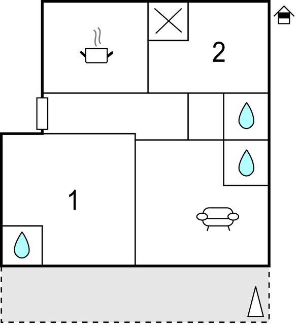Lejlighed - Trogir-Kastel Sucurac , Kroatien - CDT207 