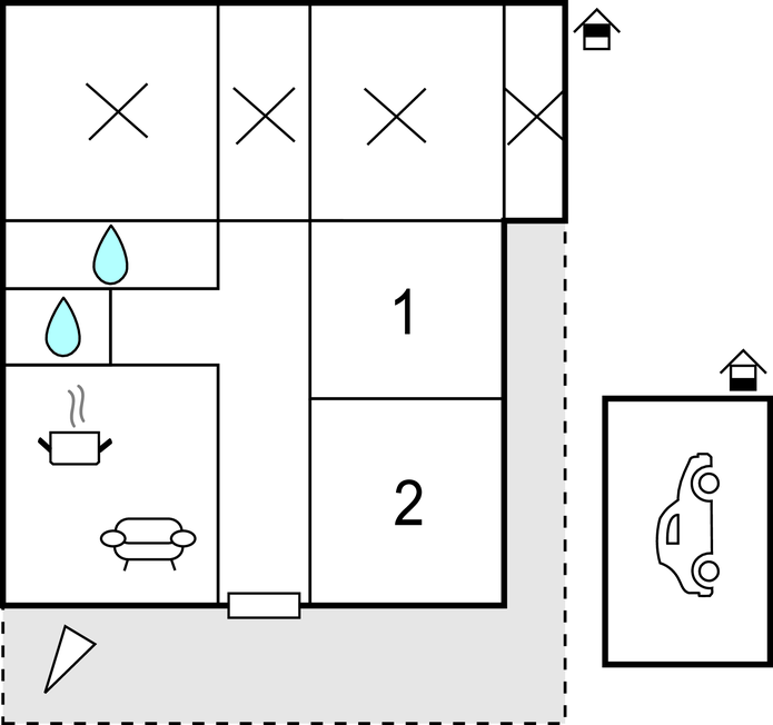 Ferienwohnung - Omis-Dugi Rat , Kroatien - CDT251 
