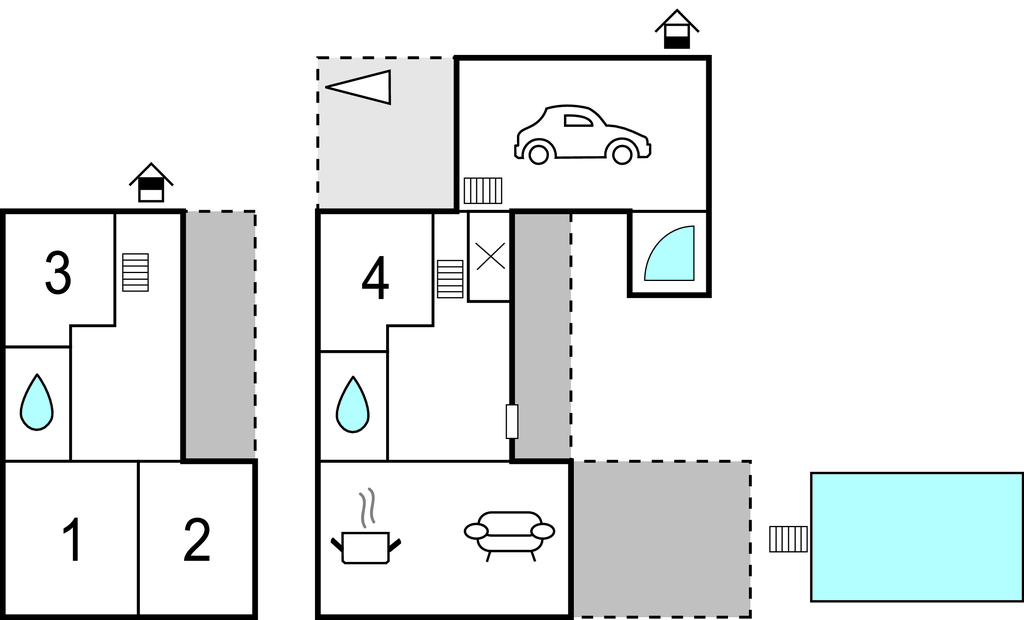 Feriehuse - Makarska-Vinjani Donji , Kroatien - CDT394 