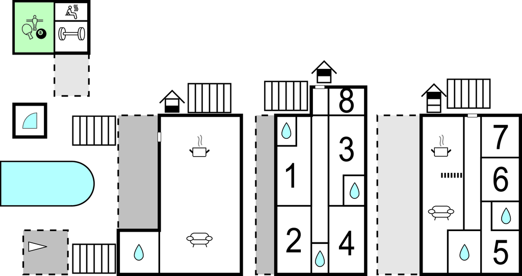 Feriehuse - Omis-Suhi Potok , Kroatien - CDT592 