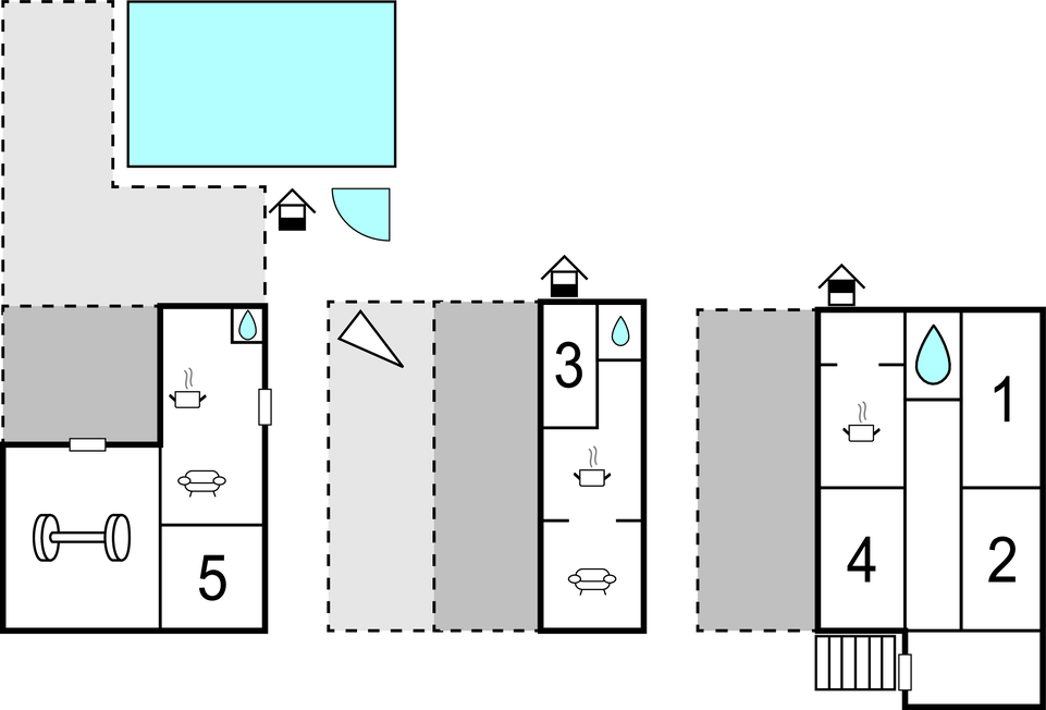 Ferienhaus - Ciovo-Okrug Donji , Kroatien - CDT628 