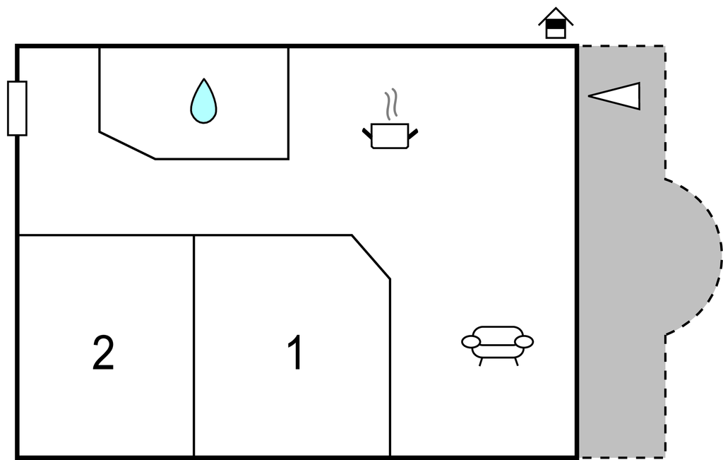 Ferienwohnung - Makarska , Kroatien - CDT687 