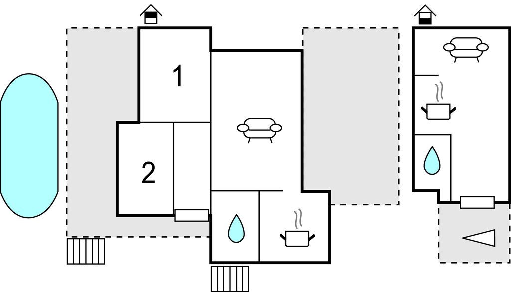 Feriehuse - Makarska-Podgora , Kroatien - CDT874 