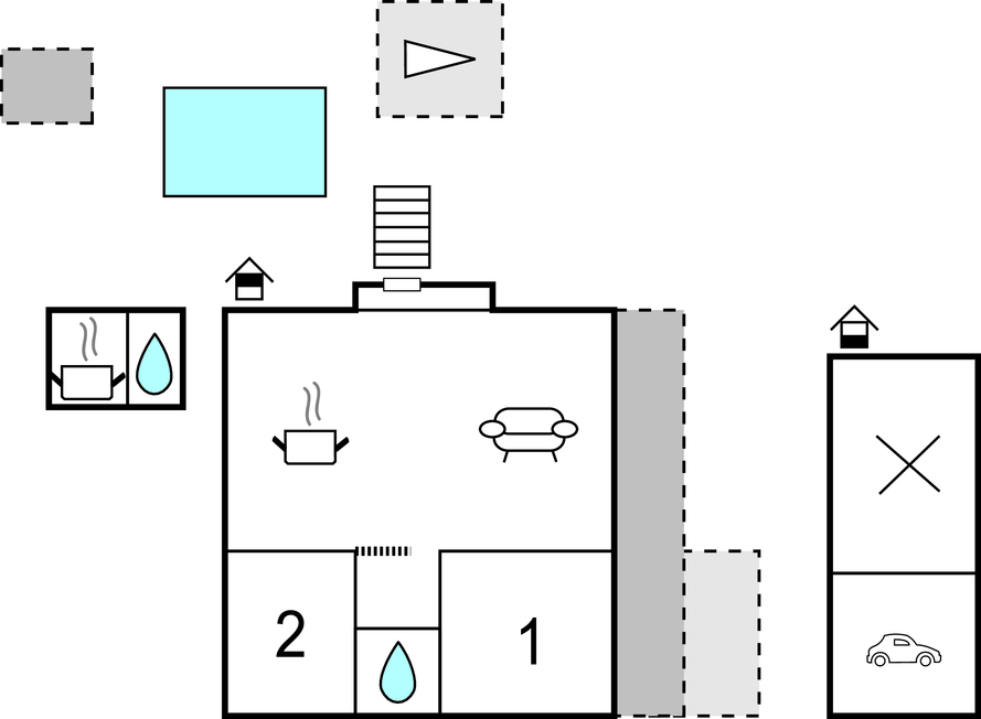 Ferienhaus - Split-Srinjine , Kroatien - CDT921 
