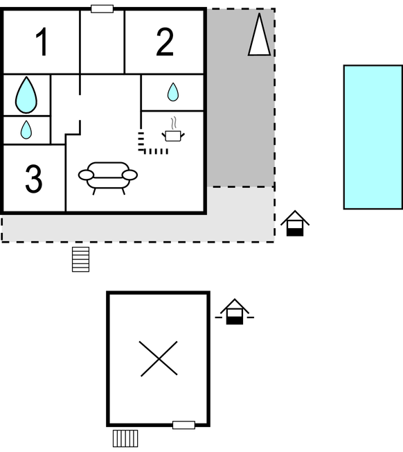 Feriehuse - Makarska-Katuni , Kroatien - CDT975 