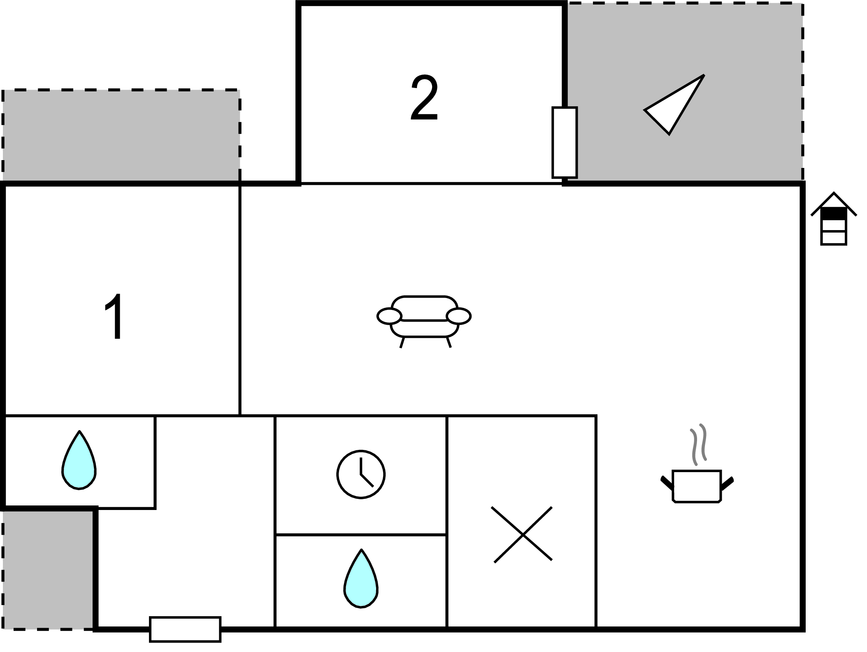 Ferienwohnung - Ugljan-Kali , Kroatien - CDU318 