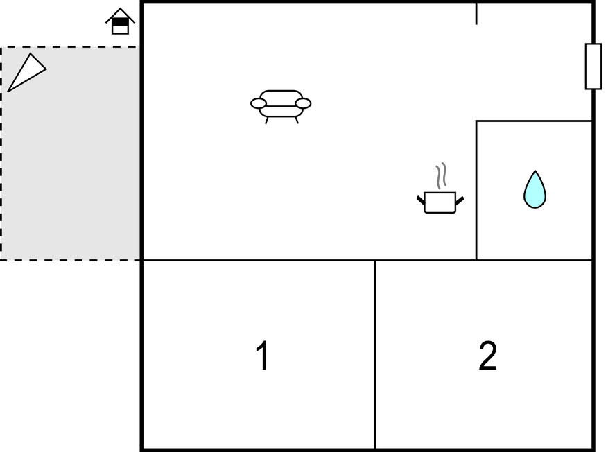 Ferienwohnung - Ugljan-Kukljica , Kroatien - CDU325 