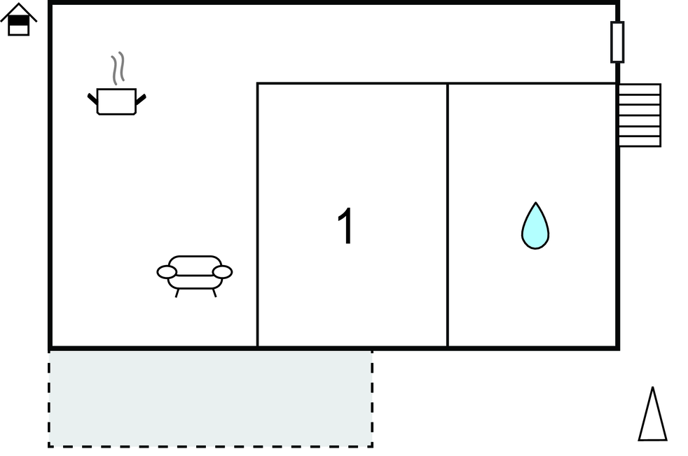 Lejlighed - Iz - Mali Iz , Kroatien - CDU611 
