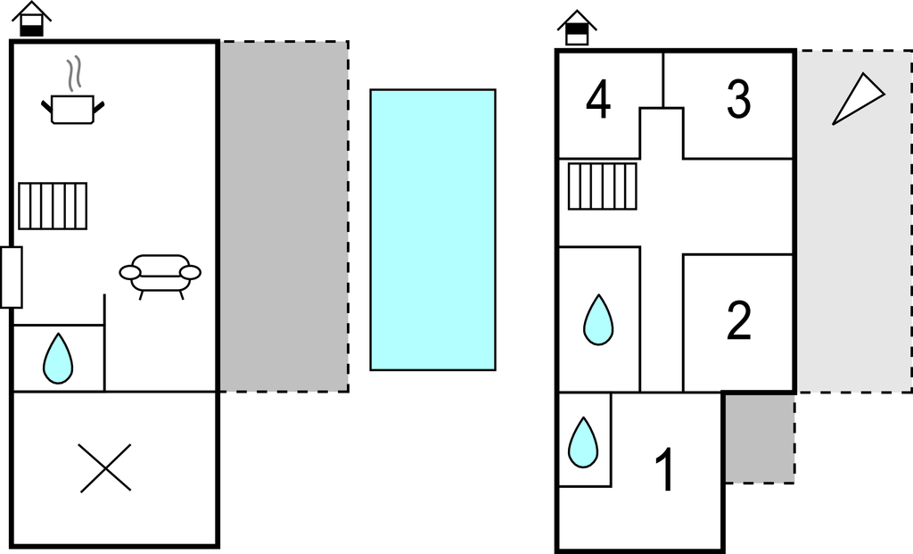 Ferienhaus - Sibenik-Dubravice , Kroatien - CDV008 