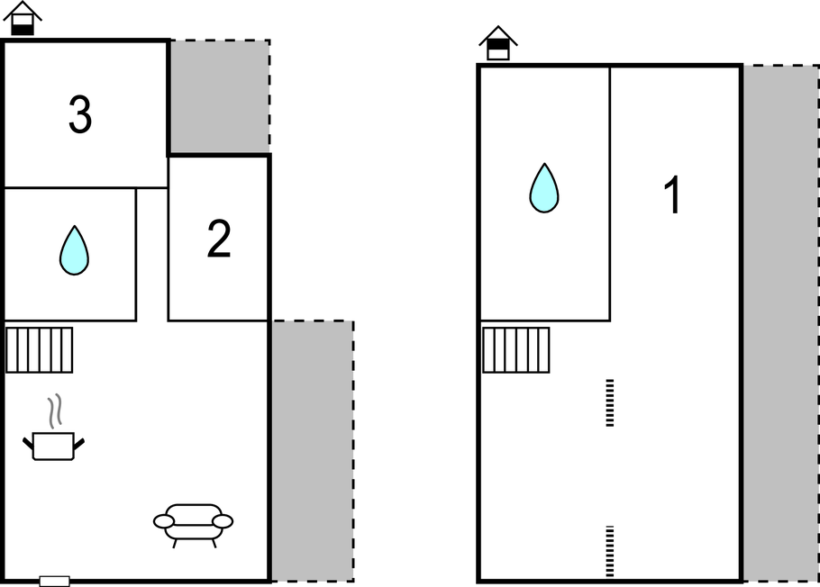 Ferienhaus - Sibenik-Zaboric , Kroatien - CDV010 