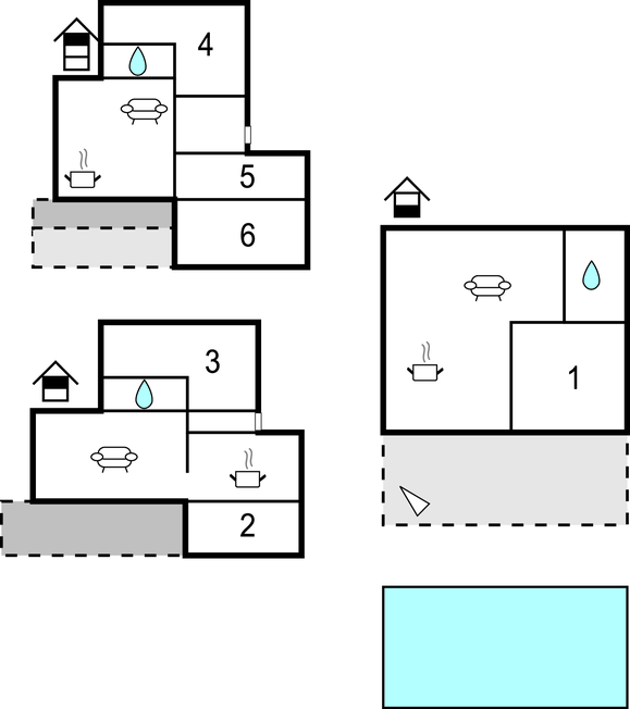 Ferienhaus - Rogoznica-Kalebova Luka , Kroatien - CDV095 