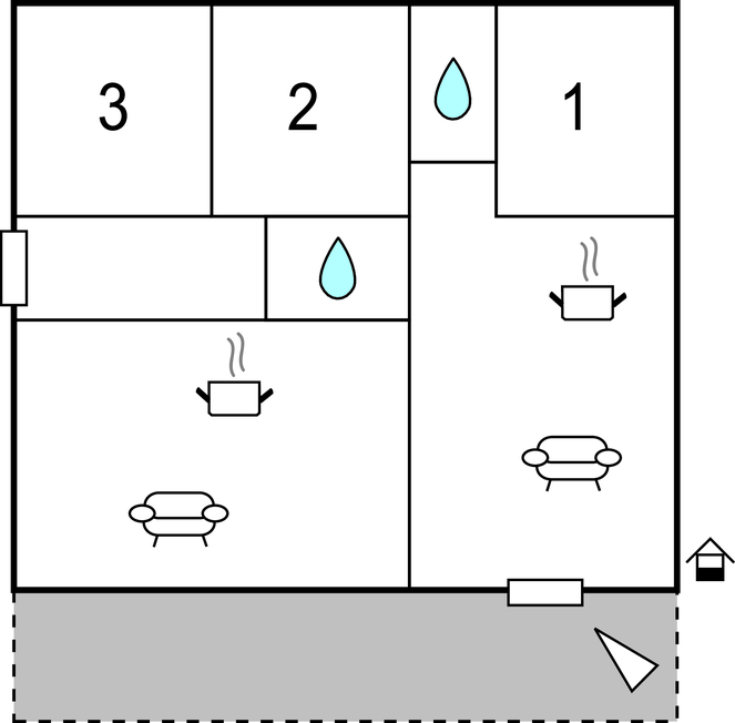 Semesterlägenhet - Vodice , Kroatien - CDV272 