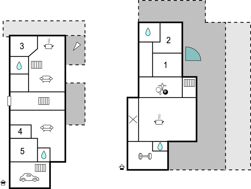 Feriehuse - Sibenik-Donje Polje , Kroatien - CDV396 